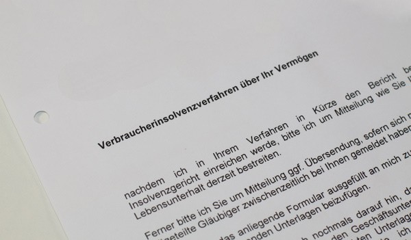 Insolvenzverfahren & Schuldnerverzeichnis © fotografin - Fotolia.com